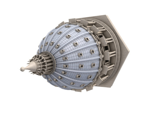 St Peter Basilica Modelo 3D
