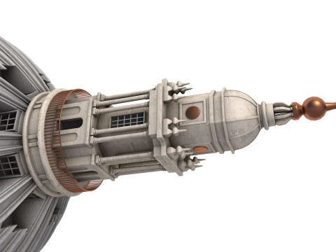 St Paul Cathedral 3D Модель