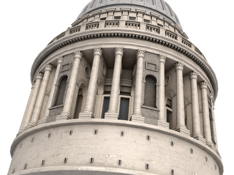 St Paul Cathedral 3D Модель