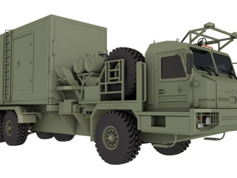 50K6 指挥控制车 S-350 Vityaz 3D 模型