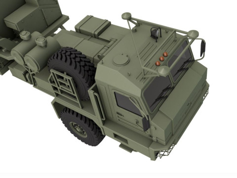 50K6 Command Control Vehicle S-350 Vityaz 3D Model