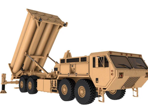 Obrona obszarowa terminala na dużych wysokościach Model 3D