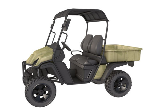 Military ATV 3D Model