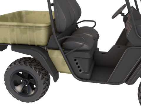 Military ATV 3D 模型