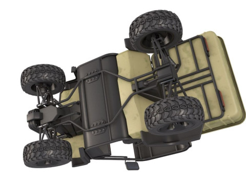 Military ATV 3D 模型