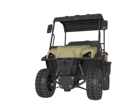 Military ATV 3D 模型