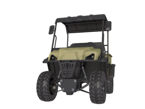 Military ATV 3D Model