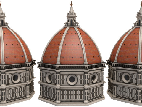 Florence Cathedral 3D Model