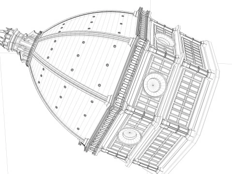 Florence Cathedral 3D Model