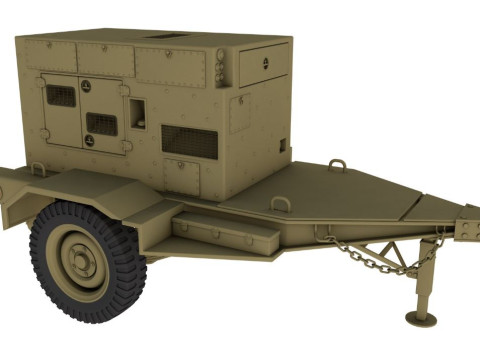 Military Generator 3D Модель