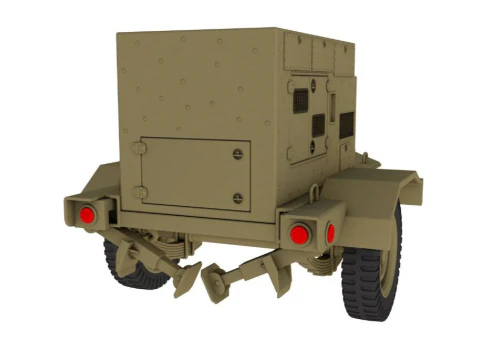 Military Generator 3D Model