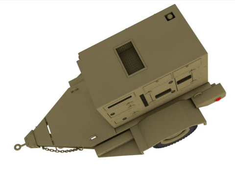 Military Generator 3D Model