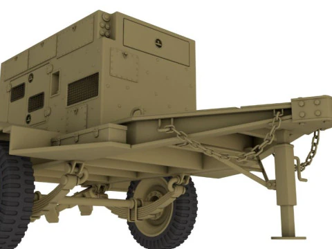 Military Generator 3D Model