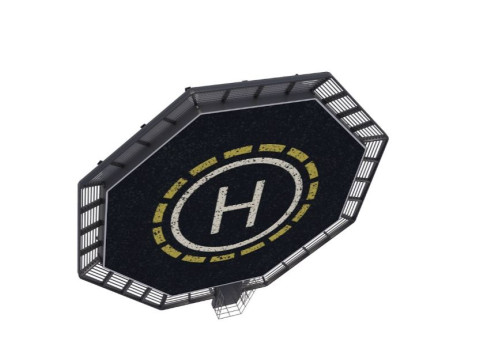Heliport Model 3D