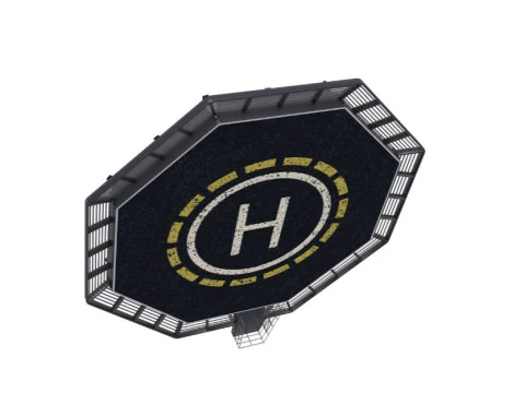 Heliport 3D Model
