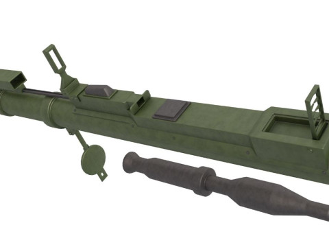 Incendiary Rocket Launcher Modelo 3D