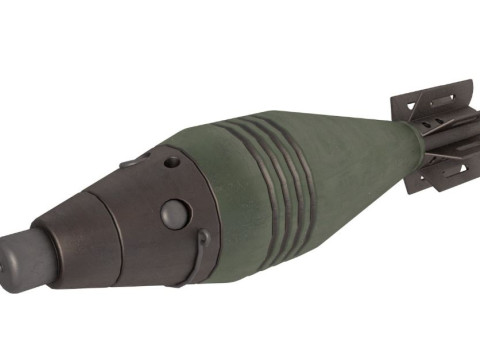 60 mm mortar rounds 3Dモデル