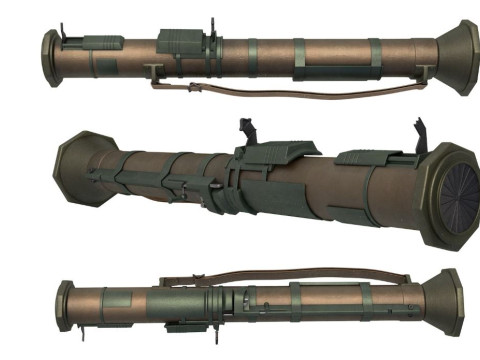 AT4 Airsoft Recoilless 3D 模型
