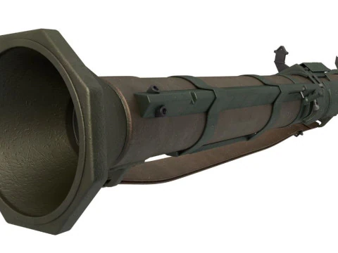 AT4 Airsoft Recoilless 3D Model