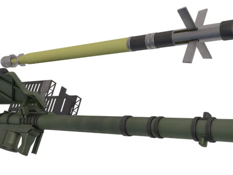 FIM 92 Stinger 3D Model
