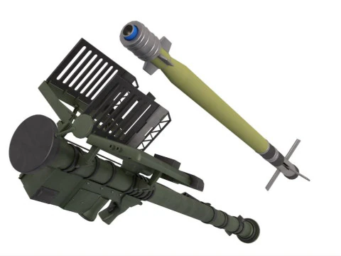 FIM 92 Stinger 3D Model