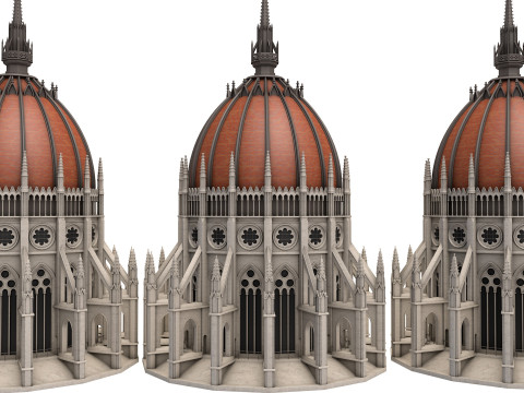 Hungarian Parliament Building 3D 模型