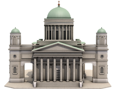 Esztergom Basilica 3Dモデル