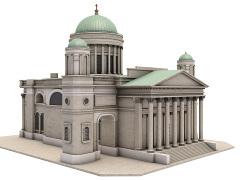 Esztergom Basilica 3Dモデル