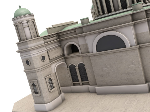 Esztergom Basilica 3Dモデル