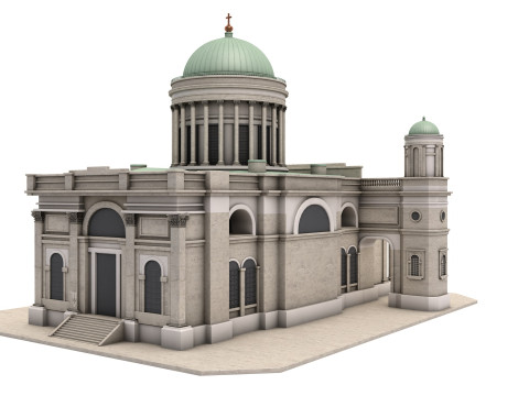 Esztergom Basilica 3Dモデル