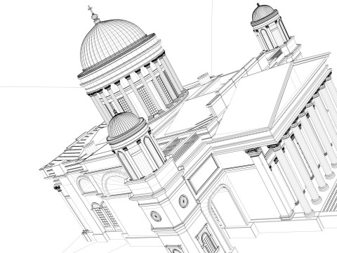 Esztergom Basilica 3Dモデル