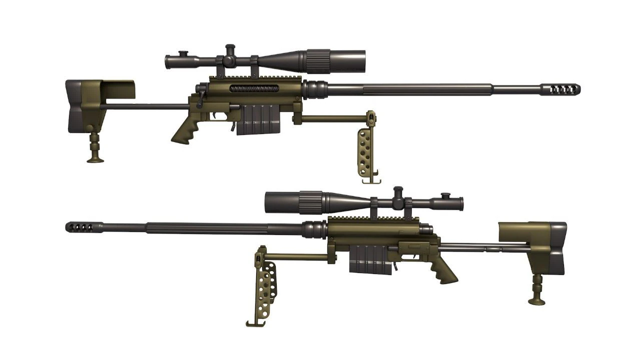EDM Arms Windrunner 3D Model .c4d .max .obj .3ds .fbx .stl .blend 