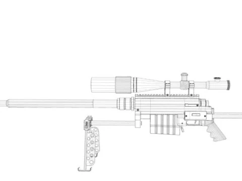 EDM Arms Windrunner 3D Model