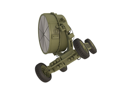 Antiaircraft Searchlights Model 3D