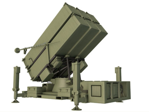 NASAMS air defense system intercepts 3D Модель