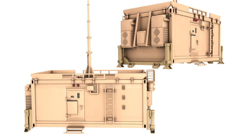 Israel Ministry of Defense Iron Dome 3D Модель .c4d .max .obj .3ds .fbx .stl .blend