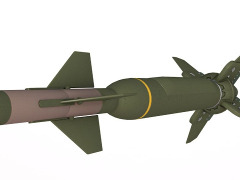 GBU-24B Paveway Modelo 3D