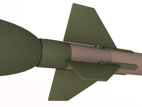 GBU-24B Paveway 3D Model