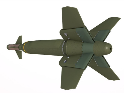 GBU-24B Paveway Modelo 3D