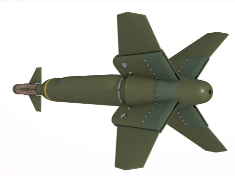 GBU-24B Paveway 3D Model