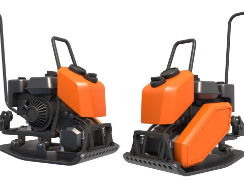 Vibratory Plate Compactor Modelo 3D