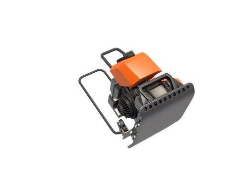 Vibratory Plate Compactor 3D Model