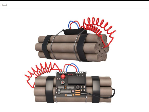 Bomb collection 3D Model
