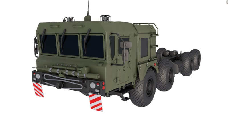 MZKT-7930 3D Modell .c4d .max .obj .3ds .fbx .stl .blend 