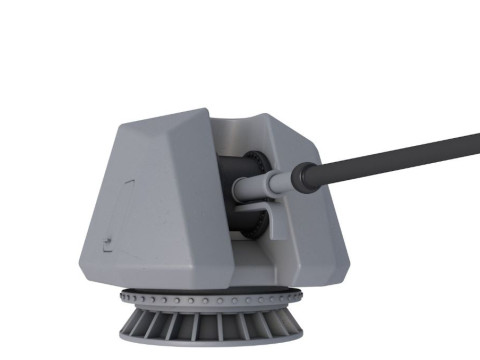 Deck Guns Collection 3D Model