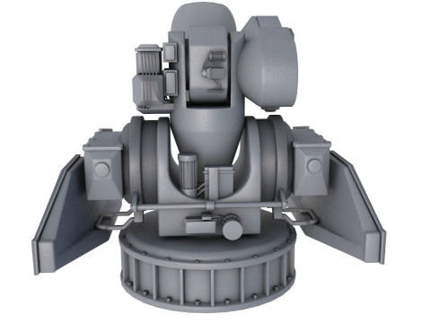 Deck Guns Collection 3D Model