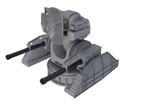 Deck Guns Collection 3D Model