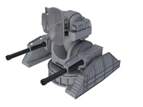 G&uuml;verte Silahları Koleksiyonu 3D Model