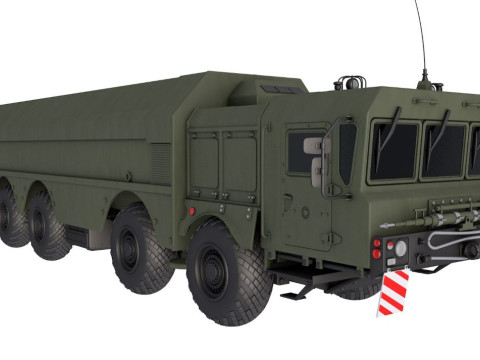 Russia coastal defence system K 300P 3D Model