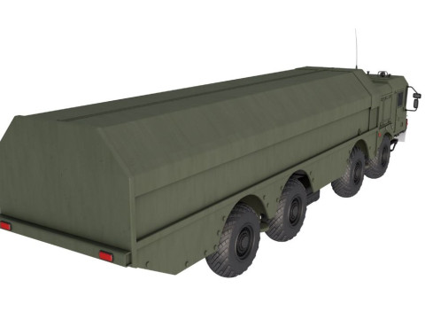 Російська система берегової оборони К 300П 3D Модель